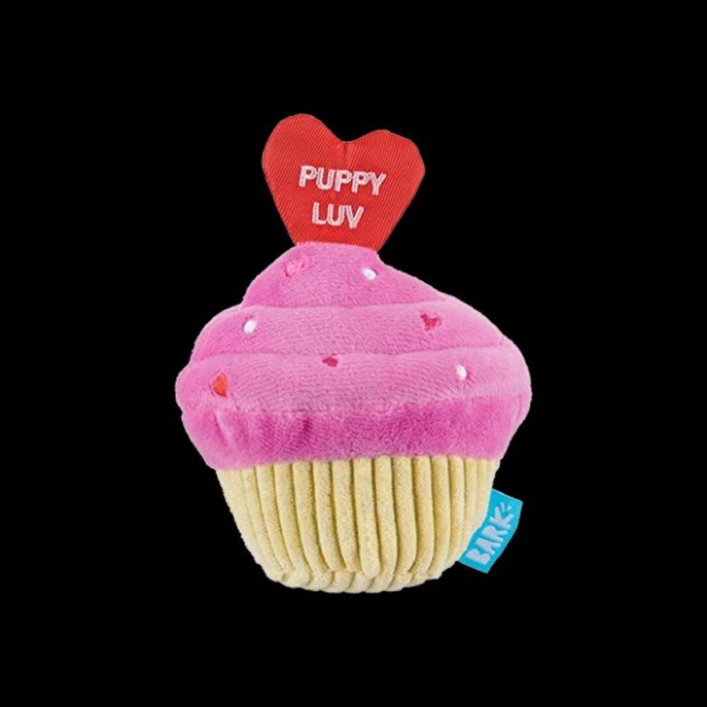 Bark 🧁💜🤍 Puppy Love Cupcake 🧁 Plush Dog Toy